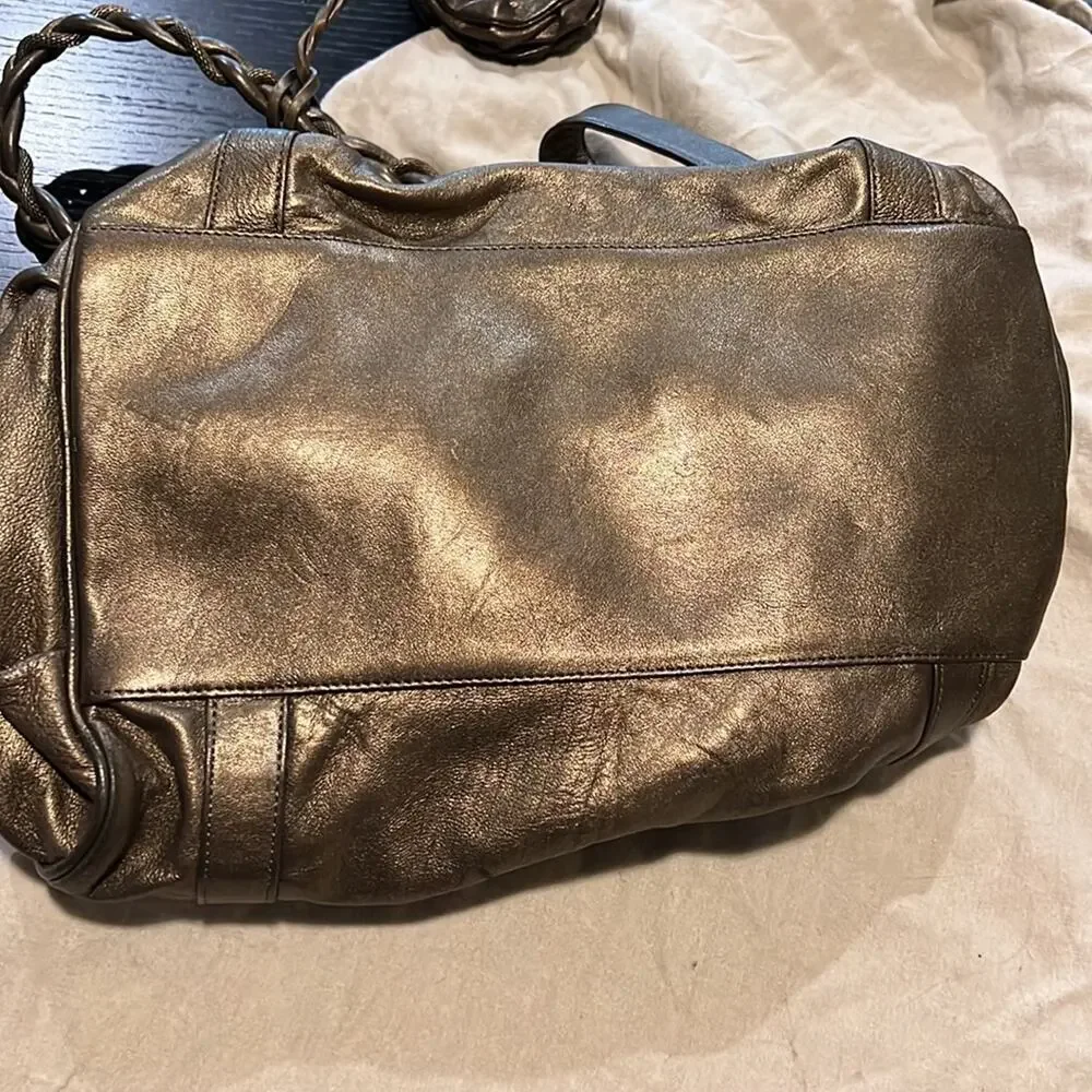 Botkier Bronze Leather Bag